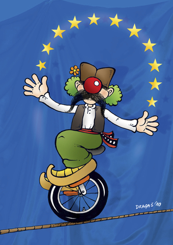 Cartoon: Juggling (medium) by dragas tagged dragas,pancevo,serbia