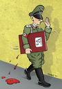 Cartoon: V3 (small) by dragas tagged dragas,kragujevac,serbia,yugoslavia,germany