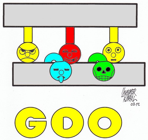 Cartoon: GDO (medium) by okoksal tagged koeksal