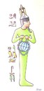 Cartoon: Himmelsgott (small) by okoksal tagged koeksal