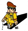 Cartoon: Keine Chance (small) by okoksal tagged koeksal