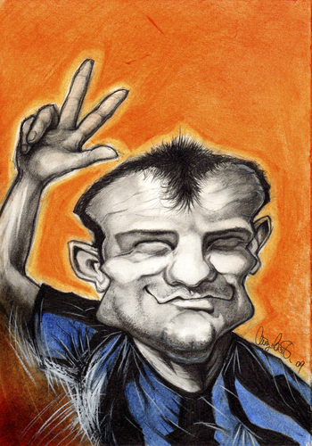 Cartoon: Dejan Stankovic (medium) by StajevskiArt tagged stankovic,deki,dejan