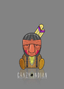 Cartoon: Sitting Bull (small) by StajevskiArt tagged crazy,indian