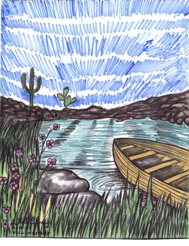 Cartoon: full of beauty (medium) by odinelpierrejunior tagged nature,cartoons,drawings,paintings,designs,pictures