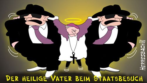 Cartoon: Cartoon 0123 (medium) by cartoonfuzzy tagged vatikan,papst,humourus,humoristico,globalization,cartoons,cartunes,caricature,caricatura,caricaturas,karikaturen,politik,political,herresbach,wahlen,freiheit,globalisierung,krieg,michel,deutscher,innenpolitik,aussenpolitik,comixfuzzy,cartoonfuzzy