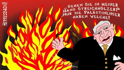 Cartoon: Cartoon 0071 (medium) by cartoonfuzzy tagged terrorismus,israel,humourus,humoristico,globalization,cartoons,cartunes,caricature,caricatura,caricaturas,karikaturen,politik,political,herresbach,wahlen,freiheit,globalisierung,krieg,michel,deutscher,innenpolitik,aussenpolitik,comixfuzzy,cartoonfuzzy