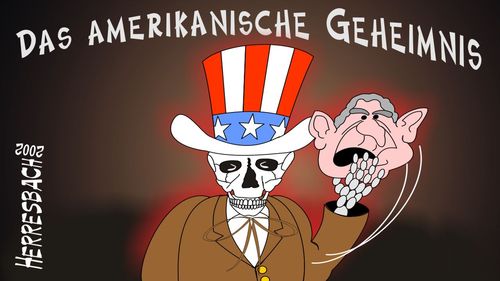 Cartoon: Cartoon 0116 (medium) by cartoonfuzzy tagged usa,busch,tod,sam,humourus,humoristico,globalization,cartoons,cartunes,caricature,caricatura,caricaturas,karikaturen,politik,political,herresbach,wahlen,freiheit,globalisierung,krieg,michel,deutscher,innenpolitik,aussenpolitik,comixfuzzy,cartoonfuzzy