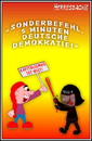 Cartoon: Cartoon 1382 (small) by cartoonfuzzy tagged cartoonfuzzy,innenpolitik,deutscher,michel,freiheit,wahlen,herresbach,political,politik,karikaturen,caricaturas,caricatura,caricature,cartunes,cartoons,globalization,humoristico,humourus,demokratie,gsg,sonderbefehl