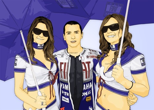 Cartoon: Cartoon Photo of Jorge Lorenzo (medium) by cartoon photo tagged cartoon,jorge,photo,man,rider,motorcycle,racer,motogp,lorenzo,yamaha,male