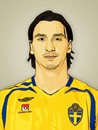 Cartoon: Zlatan Ibrahimovic (small) by cartoon photo tagged cartoon,photo,zlatan,ibrahimovic,footballer,soccer,sportsman,athlete,cartoonized,cartoonization