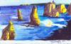 Cartoon: Shore (small) by James tagged island,illustration,painting,art