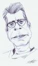 Cartoon: Stephen King (small) by James tagged caricature
