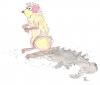 Cartoon: Schatten (small) by schwarzes schaf tagged hamster,schatten,ratte,rat