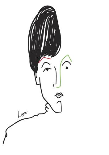 Cartoon: paul mccartney (medium) by luyse tagged beatles,mccartney,paul