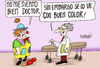 Cartoon: PAYASO ENFERMO (small) by HCATALAN tagged payaso argentina hugocatalan hcatalan catalan medico color