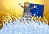 Cartoon: die Rolle Deutschlands.... (small) by RiwiToons tagged angela,merkel,deutschland,euro,rating,ratingagentur,börsenindex,bewertung,bonität,ritter,schwert,schild,europa,eurowährung,europawährung,währungskrise,schuldenstaaten,schuldenlast,ezb,währungsverfall,finanzkrise,europakrise