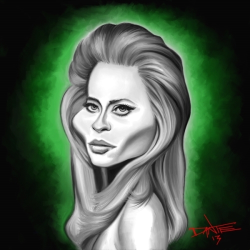 Cartoon: Faye Dunaway (medium) by Dante tagged babe,famous,caricature,dunaway,faye,model,female,actress,celebrity