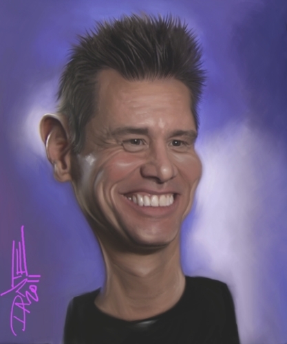 Cartoon: Jim Carrey Caricature (medium) by Dante tagged caricature,carrey,jim