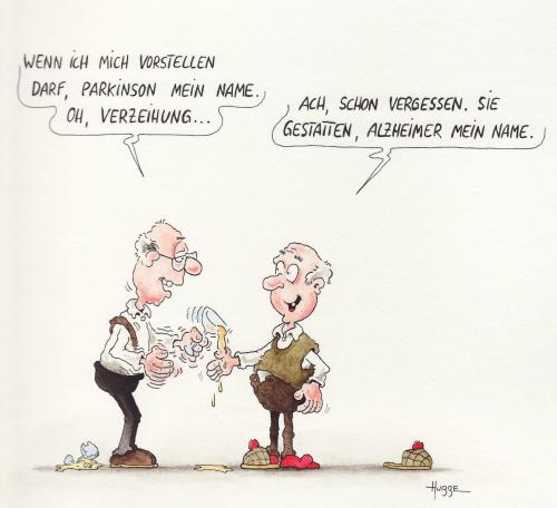 alzheimer By ms rainer | Media & Culture Cartoon | TOONPOOL