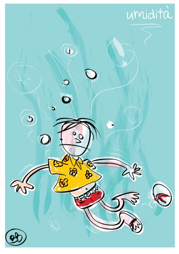 Cartoon: Umidita (medium) by beppebeppetti tagged pioggia,clima