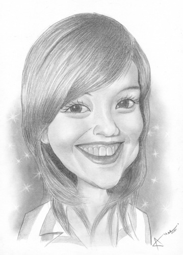 Cartoon: Agnes Monica (medium) by areztoon tagged agnes,monica,artist,singer,artis,indo