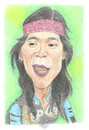 Cartoon: Bimbim Slank (small) by areztoon tagged music slank bim2 bimbim karikatur drumer coloring