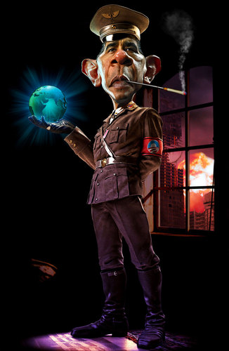 Cartoon: Obammunism (medium) by RodneyPike tagged barack,obama,caricature,illustration,rwpike,rodney,pike