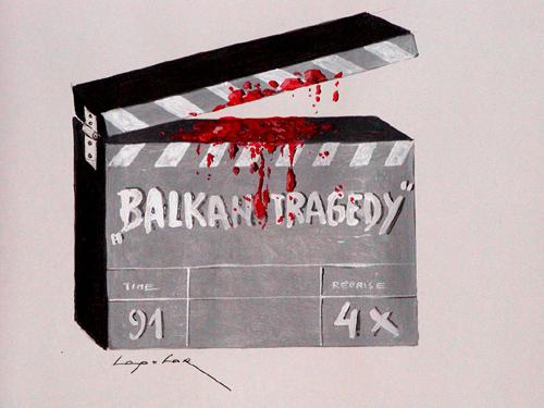 Cartoon: Balkan Tragedy (medium) by luka tagged balkan