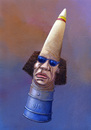 Cartoon: Gaddafi (small) by luka tagged gaddafi