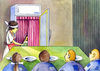 Cartoon: Home theatar (small) by luka tagged theatar