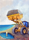 Cartoon: Loader (small) by luka tagged machine