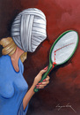 Cartoon: Plastic Surgery (small) by luka tagged woman