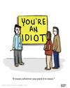 Cartoon: Art 101 (small) by a zillion dollars comics tagged art,meaning,philosophy,theory,culture