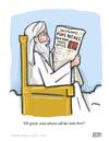 Cartoon: New Era (small) by a zillion dollars comics tagged religion,catholicism,god