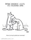 Cartoon: Now called Joseph (small) by a zillion dollars comics tagged animals childhood philosophy parenting