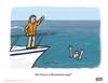 Cartoon: SOS (small) by a zillion dollars comics tagged technology,leisure,boating