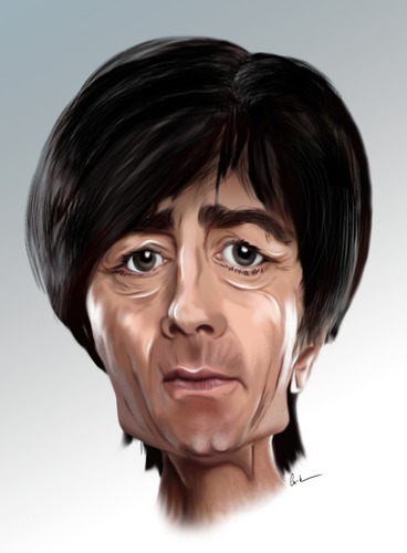 Cartoon: Joachim Löw (medium) by KryCha tagged joachim,löw,loew,bundestrainer,jogi