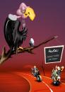 Cartoon: Ala carte (small) by KryCha tagged traffic,safety,verkehrssicherheit,moped,biker