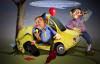 Cartoon: Einen noch... (small) by KryCha tagged alkohol,trinkspruch,unfall,auto,crash,verkehrssicherheit