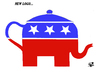 Cartoon: American Republicans (small) by Vejo tagged republicans,logo,obamacare,teaparty