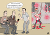 Cartoon: ASSAD INTERVIEWED... (small) by Vejo tagged assad,torture,human,rights,war,crime,press