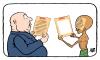 Cartoon: MENU (small) by Vejo tagged hunger,food,menu