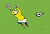 Cartoon: Toooooor (small) by motoko tagged hund dog fußball soccer tor goal