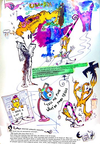 Cartoon: SPlamank (medium) by pax tagged surreal,psycodelic,comics,magic,fantasy
