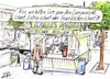 Cartoon: Feuerlöscher-scharfe Currywurst (small) by Alan tagged currywurst,scharf,extraschaft,feuerlöscher,imbiss,hot,sausage,fire,extinguisher