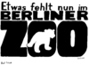 Cartoon: Knut fehlt (small) by Alan tagged knut,fehlt,zoo,berlin,bär,tod,polar,bear,eisbär