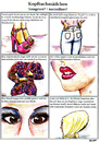 Cartoon: Kopftuchmädchen (small) by Alan tagged kopftuchmädchen yasmin integration assimilierung sarrazin kopftuch mädchen mandelaugen augen eyes makeup schuhe lippen jeans baba anne fashion mode tradition islam