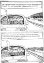 Cartoon: Verkehrsmitteilung (small) by Alan tagged verkehrsmitteilung,autobahn,fußgänger,neustadt,gegenstände