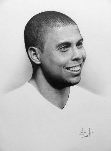 Cartoon: Ronaldo (medium) by Valeria tagged dibujo,drawing