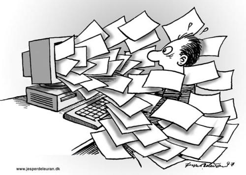 Cartoon: Spam (medium) by deleuran tagged email,computer,spam